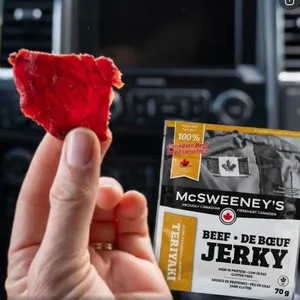 McSweeney's Teriyaki Beef Jerky, 3 Packs x 70g