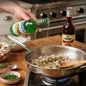 Goya Cooking Wine and Bertolli Red Wine Vineg