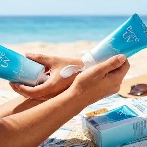 Lot of 3 Biore UV Aqua Rich SPF 50 Moisturizers 50mL