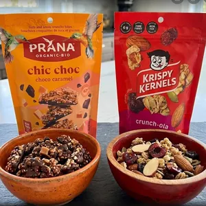 PRANA and Krispy Kernels Snacks