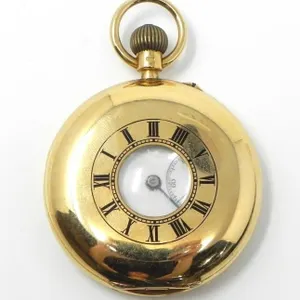 18KT GOLD SIR JOHN BENNET LTD POCKET WATCH $7900