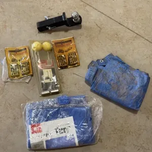 2" Ball Hitch, 2 Tie Down Sets, 2 Tarps,