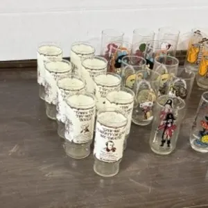 Large Lot of Collectible Glasses