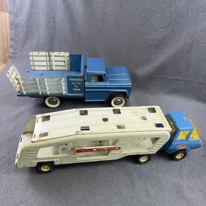 Structo Livestock Truck & Mini Tonka Hauler