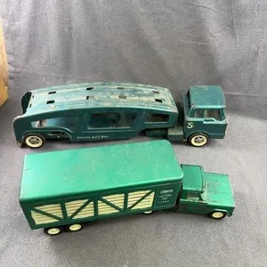 Structo Pressed Steel Toy Trucks