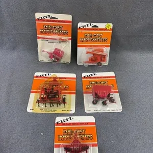 5 ERTL 1/64 Scale Die-Cast Farm Implements
