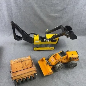 Vintage Tonka Steel Construction Vehicles Set