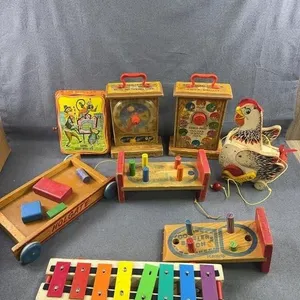 Mid-Century Fisher-Price & Mattel Toy Lot