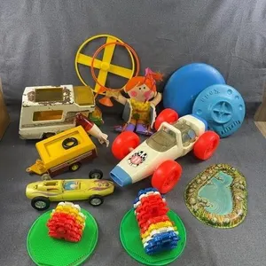 Tonka Campers & Mattel V-RROOM! Race Car