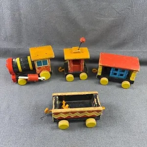 Vintage Fisher-Price Huffy Puffy Train Set