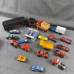 Vintage Buddy L Trucks & Die-Cast Cars