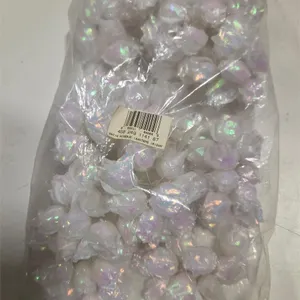 144 Stems Satin Rosebuds, Iridescent White