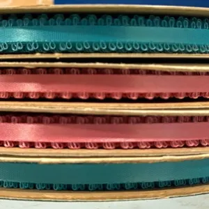 (50Yrds) 3/16" 4pk Rose & Misty Turquoise Ribbon