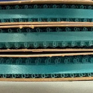 (50Yrds) 3/16" 3pk Misty Turquoise Ribbon