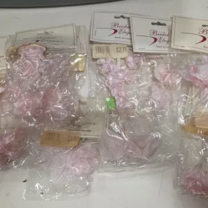 13 pack Floral Accessories, Pink