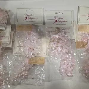 10 pack Floral Accessories, Pink