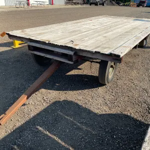 Electric Wheel Running Gear with Hay Rack