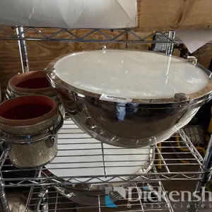 SHALLOW DRUM SET WITH BONGOS QTY (3)