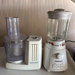 CUISINART BLENDER AND HAMILTON BEACH FOOD PROCESSOR