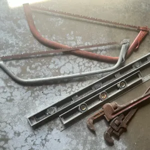 Bow Saws, Levels, Wrenches, and More