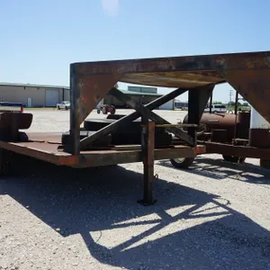 8'6 x 18' Homemade Gooseneck Equipment Hauler