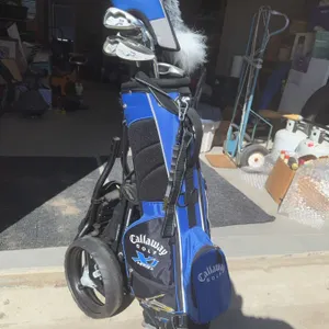 Callaway X Series Golf Club Set with Bag and Push Cart