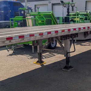 REPO: 2024 REITNOUER 53FT TANDEM FLATBED TRAILER