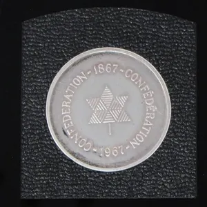 1967 CDN CENTENNIAL .925 SILVER MEDALLION 25g