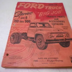 1948-1954 Ford Truck Big Job Chassis Parts &
