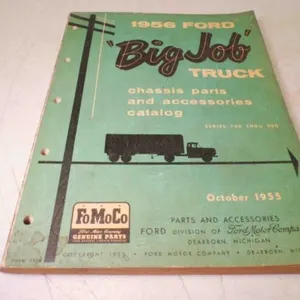 1956 "Big Job" Truck Chassis Parts & Accessories