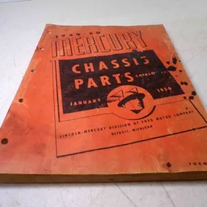 1949-50 Ford Mercury Chassis Parts Catalog