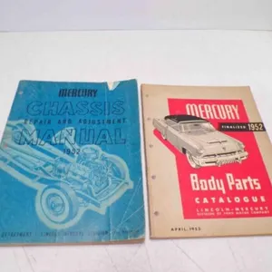 1952 Mercury Chassis Repair & Adjustment Manual
