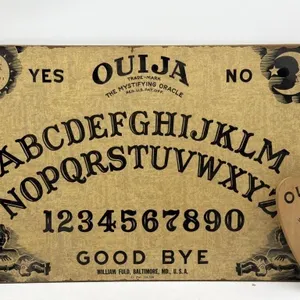 Vintage Ouija Board and Wood Planchet - William