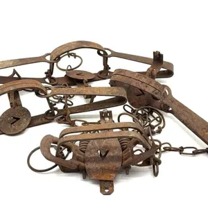 Vintage Victor Traps 
- No. 8 and Smaller 
-