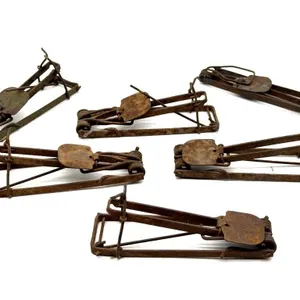 Vintage Gopher Traps 6”