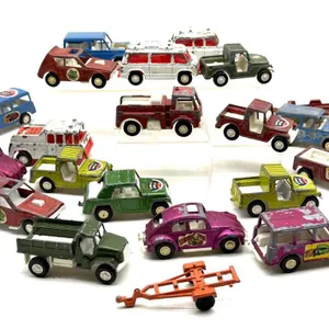 Vintage Tootsietoy Cars and Trailers - 4” and