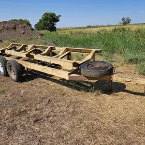 Bumper Hitch 3-Bale Hay Trailer with Spare