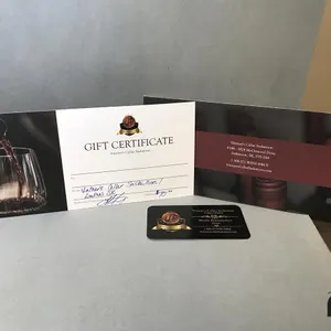 (2) Vinter's Cellars $70 Gift Certificates 
 UNRESERVED