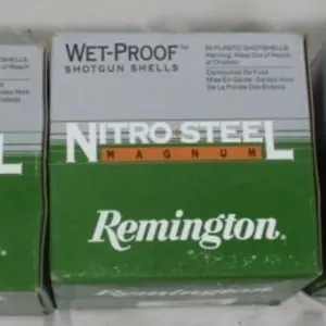 75 Shells Remington Nitro Steel 20 ga. 4 Shot