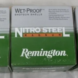 75 Shells Remington Nitro Steel 20 ga. 4 Shot