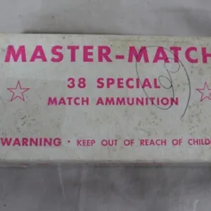 39 Rnds. Master-Match .38 SPL. RELOADS Ammo