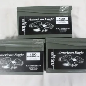 360 Rnds. American Eagle AR 5.56 x 45mm NATO