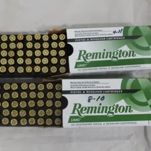 100 Rnds. Remington UMC 380 Automatic  Ammo