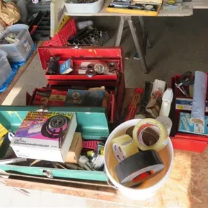 Duct Tape * Flaring Tool * Bearings * Pliers
