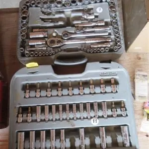Socket Set w/deep sockets (1/2" Drive)