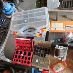 Pop Riveter * 3 Organizng Boxes * O-Ring Set