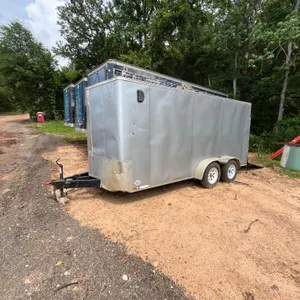 2018 CARRY ON 7X16CGRBN T/A ENCLOSED TRAILER VIN: 4YMBC1823JT022344