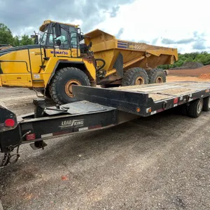 2022 LOAD KING LK25TT TRI/A TAG A LONG TILT DECK TRAILER 25 TON VIN: 5LKT37322N2032536