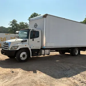 2013 HINO 338 SINGLE AXLE VAN TRUCK VIN: 5PVNV8JV5D4S53135