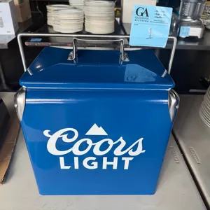 Coors Light cooler box, clean & fresh, approx 12” x 10”